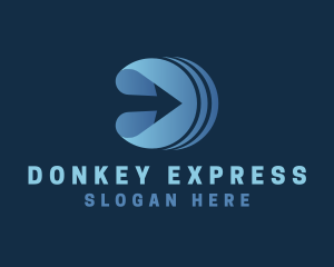 Express Courier Moving logo design