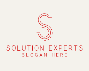 Logistics Letter S  logo design