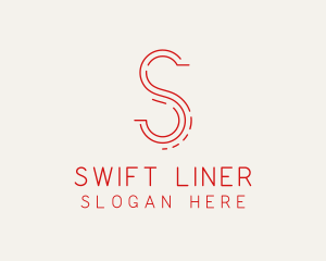 Logistics Letter S  logo design