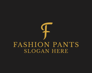 Premium Fashion Studio logo design