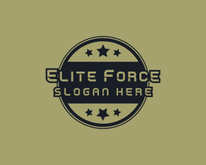 Military Circle Army logo design