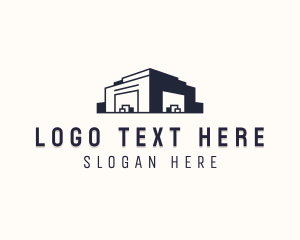 Delivery - Warehouse Storage Facility logo design