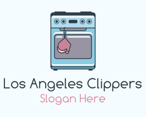 Cute Stove Top Oven Logo