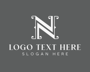 Jewelry - Fashion Jewelry Boutique Letter N logo design