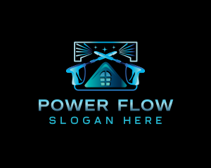 Power Wash Cleaner logo design