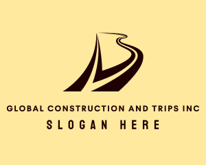Direction - Highway Road Travel logo design