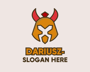 Evil Barbarian Helmet Logo