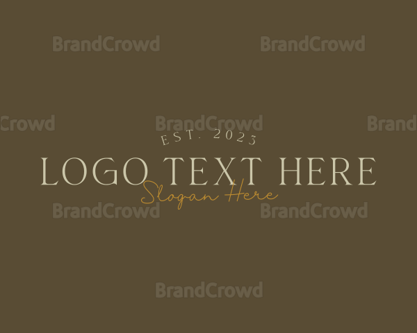 Elegant Business Luxury Logo