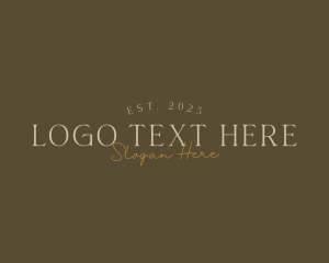 Elegant Cafe Business Logo