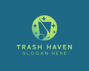 Garbage Trash Disposal logo design