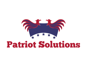 Patriot - Stars Patriotic Birds logo design