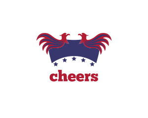 United States - Stars Patriotic Birds logo design