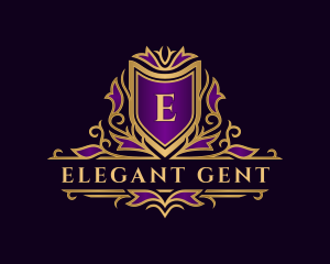 Elegant Monarch Crest   logo design