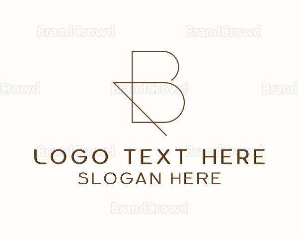 Generic Company Brand Letter B Logo