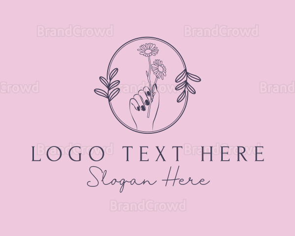 Floral Salon Spa Logo