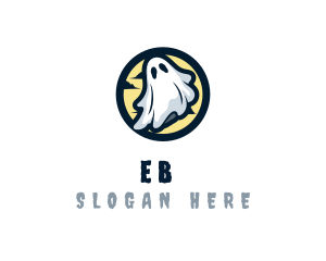 Spirit - Ghost Costume Halloween logo design