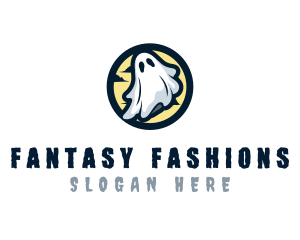Costume - Ghost Costume Halloween logo design