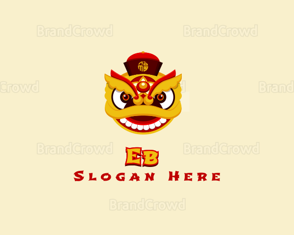 Asian Festive Dragon Logo