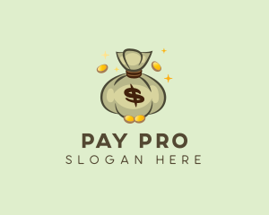 Payment - Cash Money Bag Dollar logo design