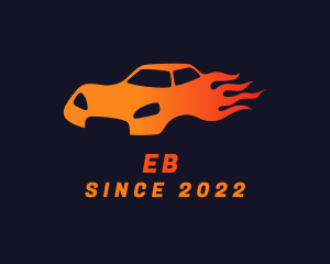 Automotive - Blazing Sports Car logo design