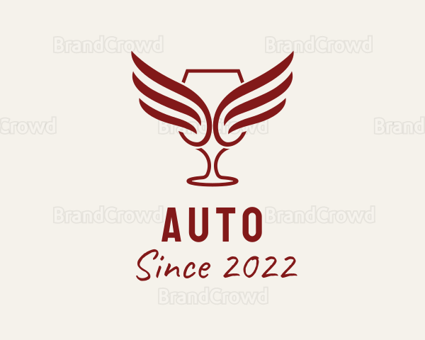 Wine Liquor Distillery Logo