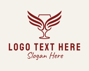 Wine Liquor Distillery  Logo