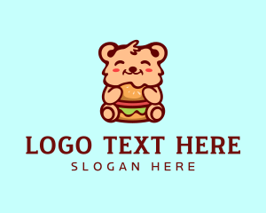 Burger - Burger Bear Snack logo design