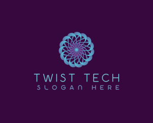 Twist - Atom Science Tech logo design