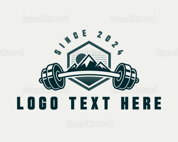 Barbel Mountain Fitness Logo