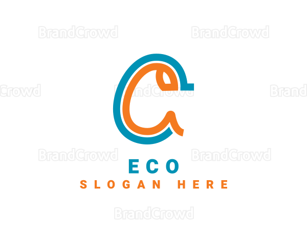 Creative Business Letter CA Logo
