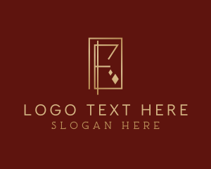 Corporation - Luxury Elegant Letter E logo design