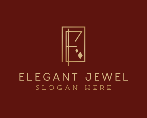 Luxury Elegant Letter E logo design