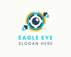 Cyber Eye Security logo design