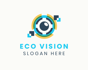 Cyber Eye Security logo design