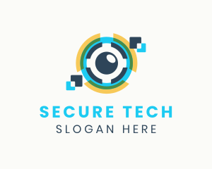 Security - Cyber Eye Security logo design