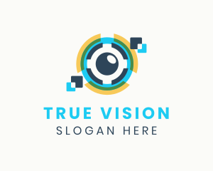 Cyber Eye Security logo design