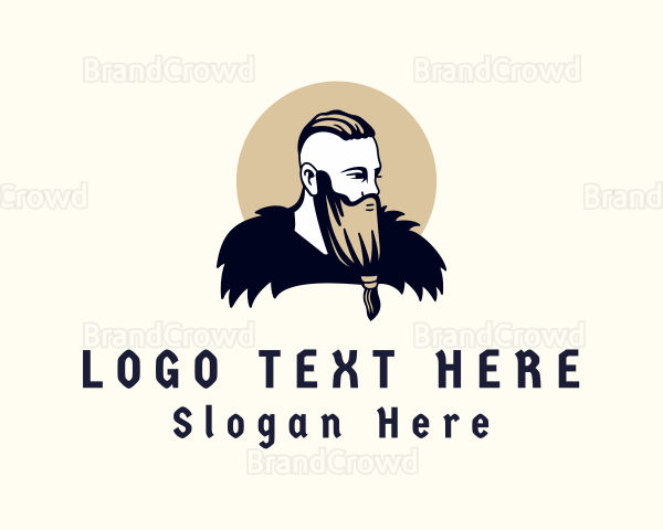 Medieval Viking Ancient Warrior Logo