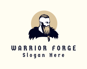 Medieval Viking Ancient Warrior  logo design