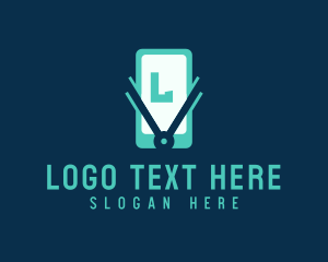 Cell Phone - Mobile Phone Award logo design