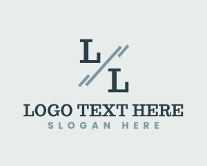 Partnership - Professional Law Attorney logo design