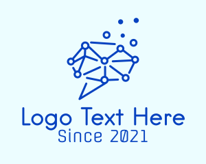 Connection - Brain Technology Connection logo design