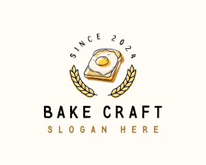 Egg Sandwich Bread logo design