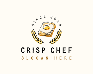 Egg Sandwich Bread logo design