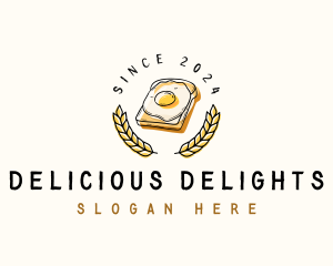 Egg Sandwich Bread logo design