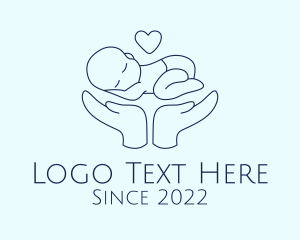 Child - Medical Pediatric Infant Clinic logo design