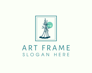 Frame - Bamboo Plant Frame logo design