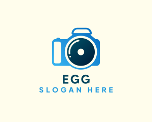 Vlogger - Camera Photography Studio logo design