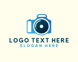 Photo Sharing - Camera Photography Studio logo design