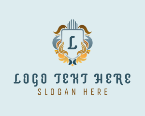 Royal - Ornate Royal Shield logo design