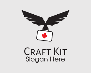 Kit - Eagle Medicine Kit logo design